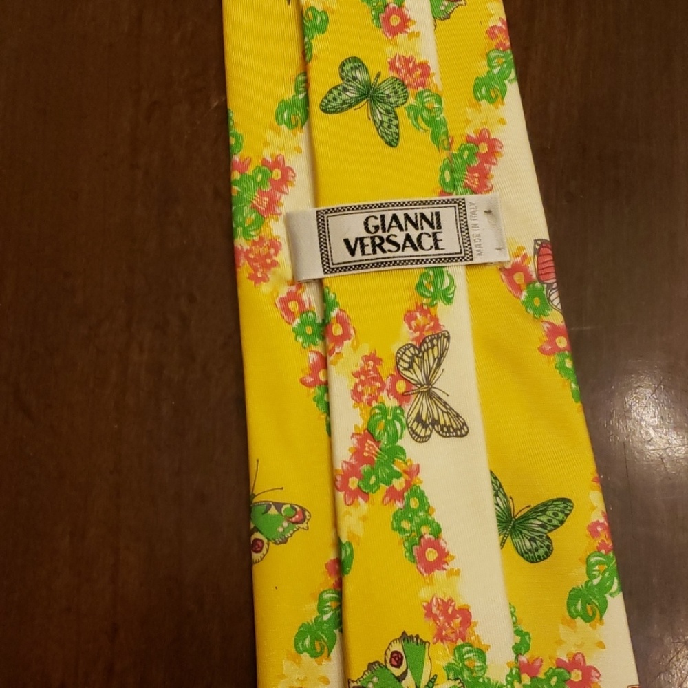 NWOT Vintage VERSACE silk men's necktie